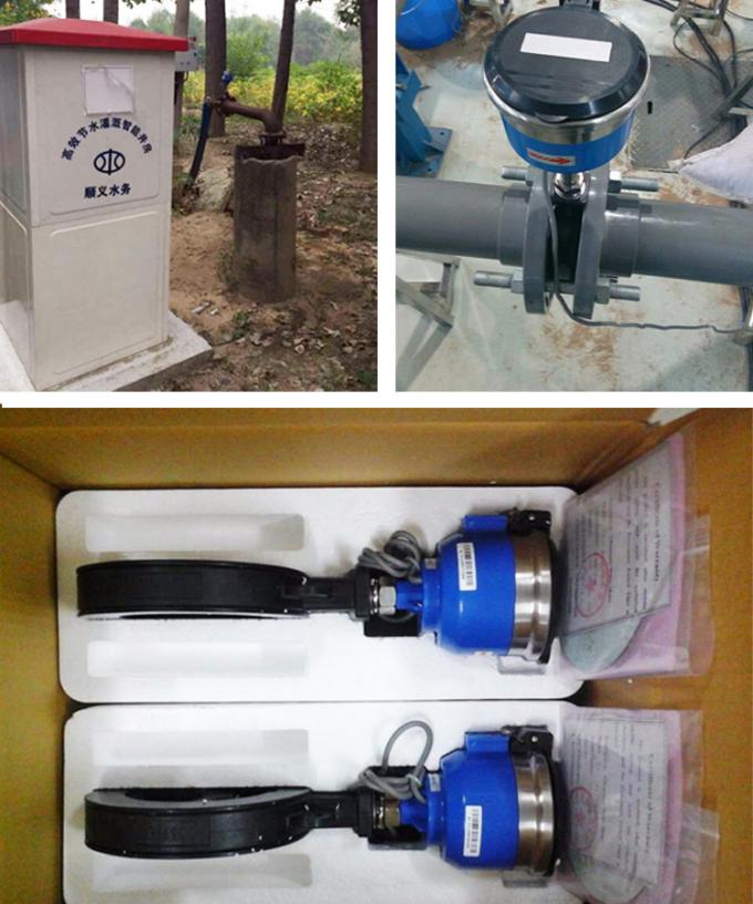 Landwirtschaftlicher Bewässerungs-Wasserzähler, batteriebetriebenes Ultraschallmeter des wasserstrom-IP68