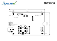 O2-Sensor ABS Shell High Measurement Accuracy der Reihen-KOX500
