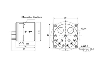 Quarzbeschleunigungssensor für die mechanische Vibrationsüberwachung mit Eingangsbereich ± 10 g