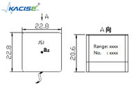Magnetischer Sauglinearer Beschleunigungsmesser-Sensor-einachsige Modul-Erschütterungs-Leistung
