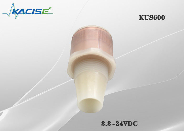 KUS600 IP68 Wasserdicht Ultraschall-Wasser-Level-Sensor mit 0.6m-5m Range und PVDF Casing