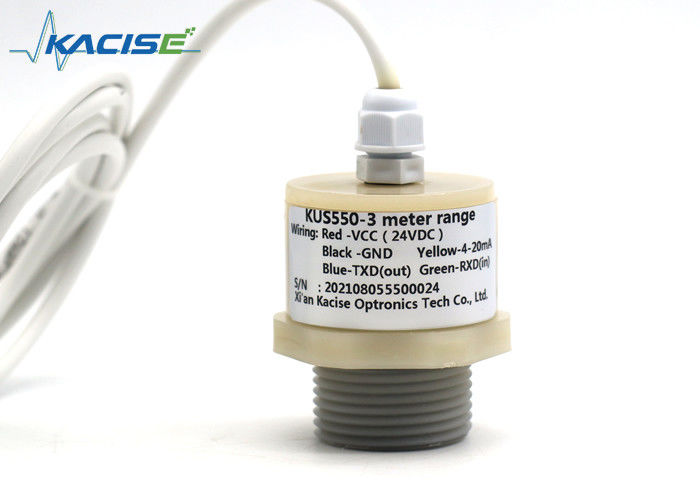 Wasserdichter PTFE-Ultraschall-Wasserstandssensor mit RS485-Ausgang zur Überwachung von Abwasserbecken