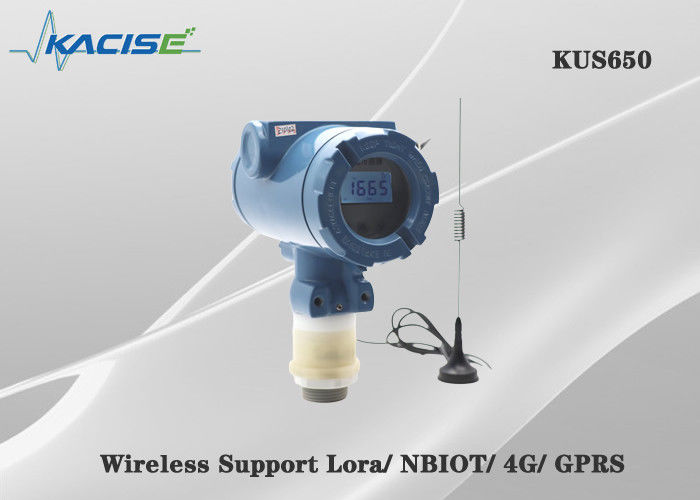 KUS650A 3m Reichweite drahtloser Ultraschallpegelsensor mit IP68-Schutz und 4G/Lora/GPRS/NB-Ausgang zur Messung des Flüssigkeitsniveaus