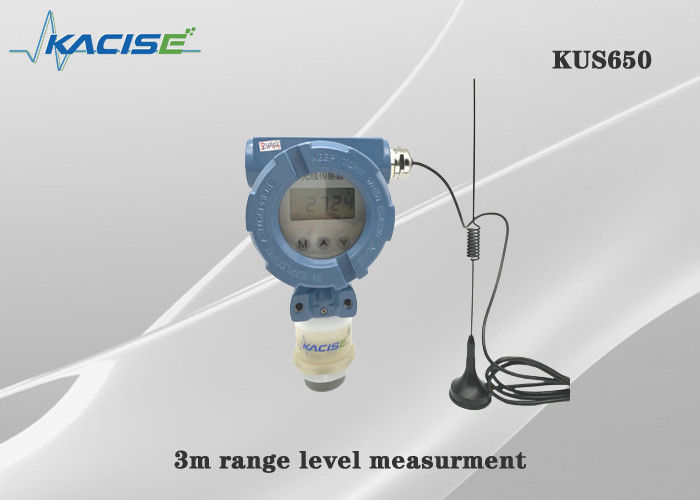 KUS650A 3m Reichweite drahtloser Ultraschallpegelsensor mit IP68-Schutz und 4G/Lora/GPRS/NB-Ausgang zur Messung des Flüssigkeitsniveaus