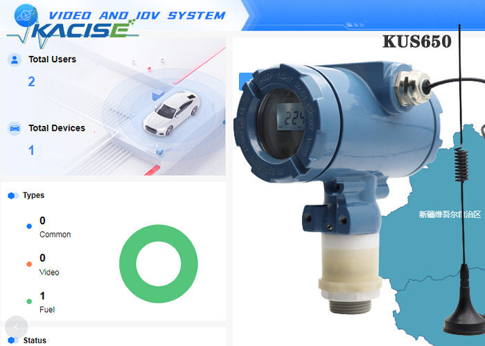 KUS650A 3m Reichweite drahtloser Ultraschallpegelsensor mit IP68-Schutz und 4G/Lora/GPRS/NB-Ausgang zur Messung des Flüssigkeitsniveaus
