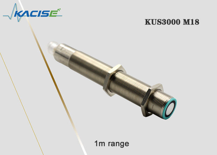 KUS3000 M18 Kompakter Ultraschallnähe-Sensor mit hoher Wiederholbarkeit und Reichweite von 1 m