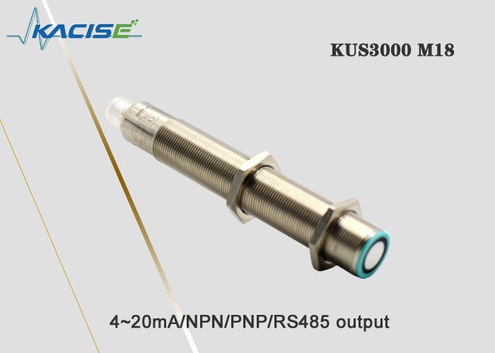 KUS3000 M18 Kompakter Ultraschallnähe-Sensor mit hoher Wiederholbarkeit und Reichweite von 1 m