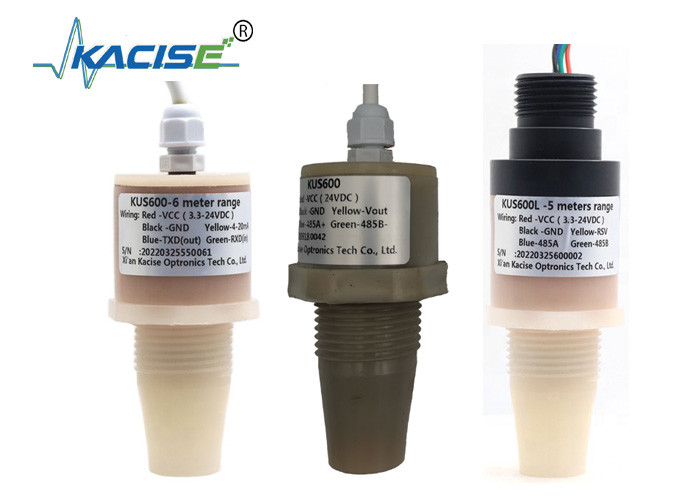 Intelligenter PVDF-Ultraschallsensor 5 m Ultraschall-Wasserstandsmesser RS485-Ausgang Flüssigkeitsstandsensor