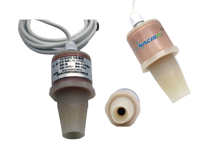 intelligenter Ultraschall-Wasserstandsmesser 5V RS485-Ausgang PVDF-Flüssigkeitsstandssensor KUS600