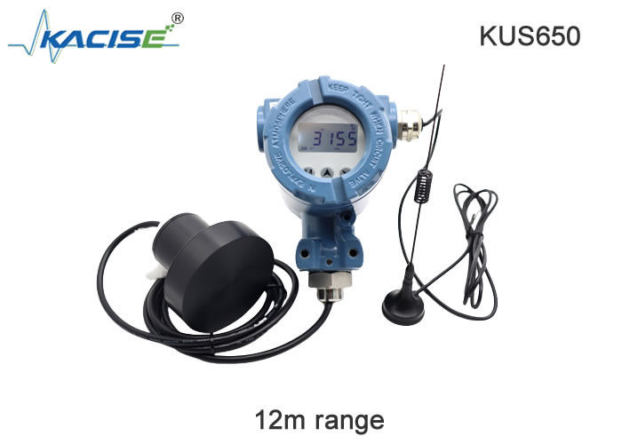 Drahtloser Ultraschall-Füllstandsensor mit 12 m Messreichweite, 4G/Lora/GPRS/NB-Ausgang und IP68-Schutz
