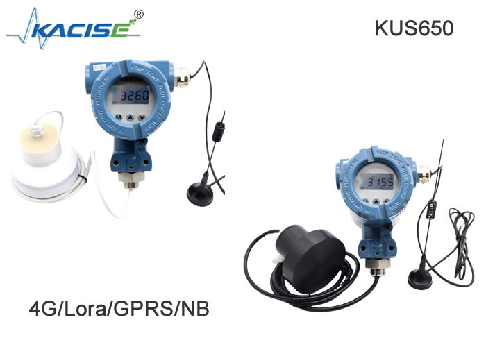 Kabelloser Ultraschall-Flüssigkeitswasserstandssensor KUS650 4G/Lora/GPRS/NB-Ausgang