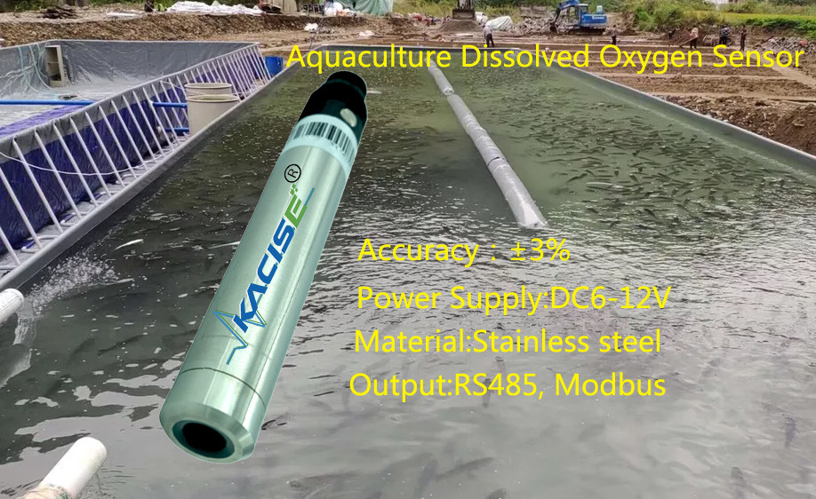 RS485-Ausgang Sensor für gelösten Sauerstoff Wasserqualitätssensor IP68 Optische Fluoreszenzsonde für Shrimp Farm