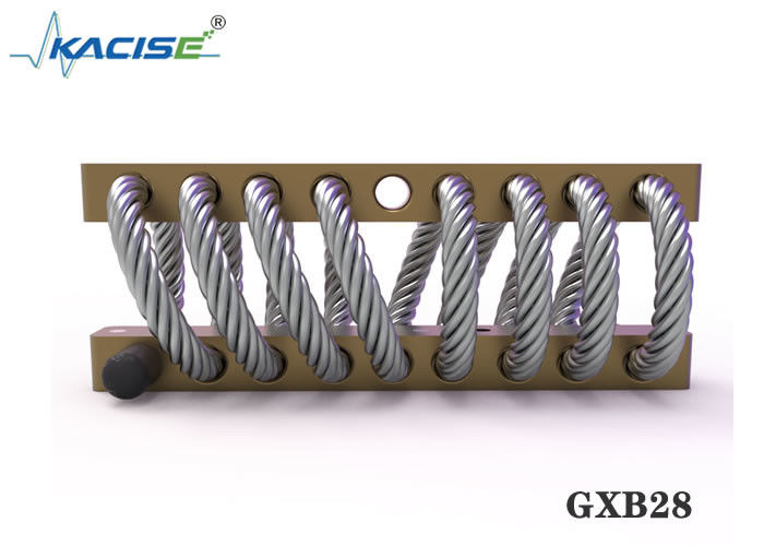 SS304 Drahtseil-Vibrationsisolator mit Resonanzfrequenz von 5-10 Hz und Drei-Ebene-Isolation für Werkzeugmaschinen
