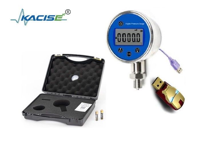 Hochgenaues 0,02 % digitales Manometer mit IP66-Schutz und digitaler Speicherung für 11.000 Datenpunkte