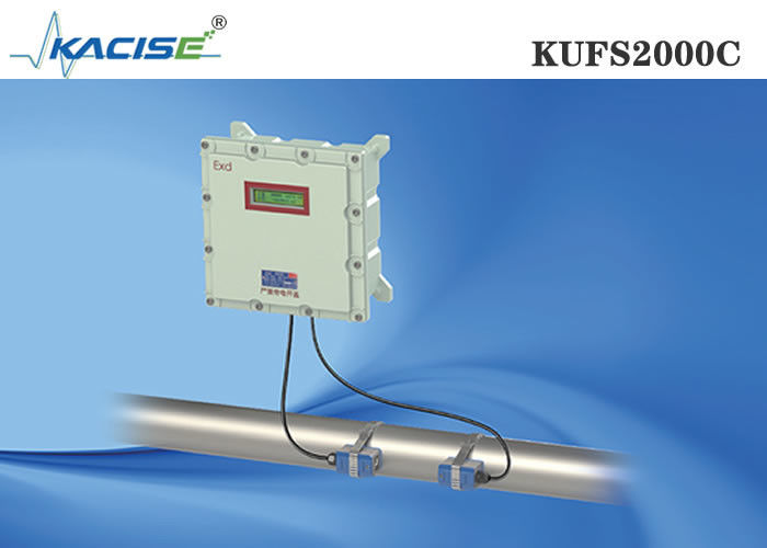 KUFS2000C Explosionssicherungsklemme für Ultraschall-Durchflussmesser mit Bidirektionsmessung für DN32-DN6000-Rohre