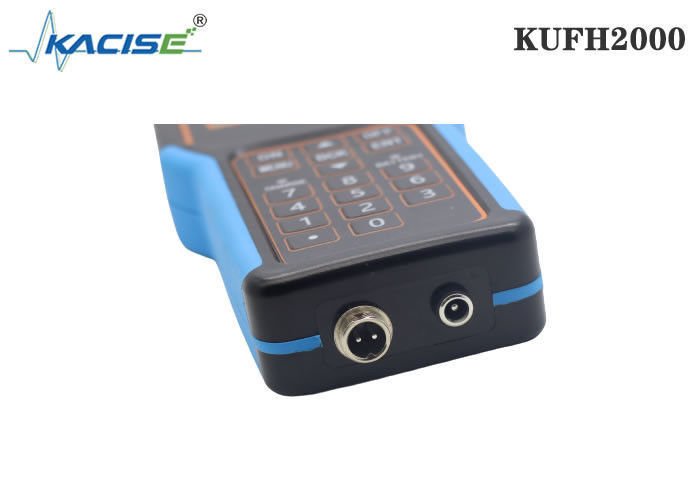 KUFH2000B Handheld Ultraschall-Durchflussmesser mit SD-Kartfunktion für DN15-DN6000-Rohre und ±1% Genauigkeit