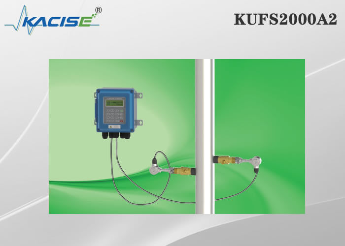 KUFS2000A2 Ultraschall-Durchflussmesser zur Wandmontage für DN50-DN6000-Rohre mit bidirektionaler Messung und RS485-MODBUS-Schnittstelle