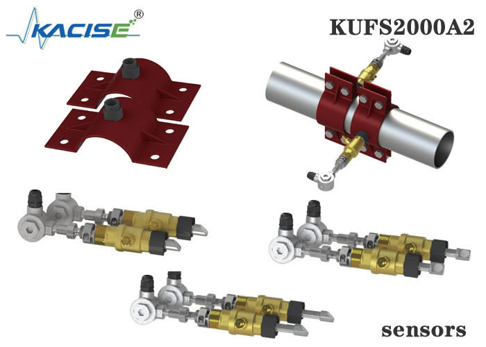 KUFS2000A2 Ultraschall-Durchflussmesser zur Wandmontage für DN50-DN6000-Rohre mit bidirektionaler Messung und RS485-MODBUS-Schnittstelle
