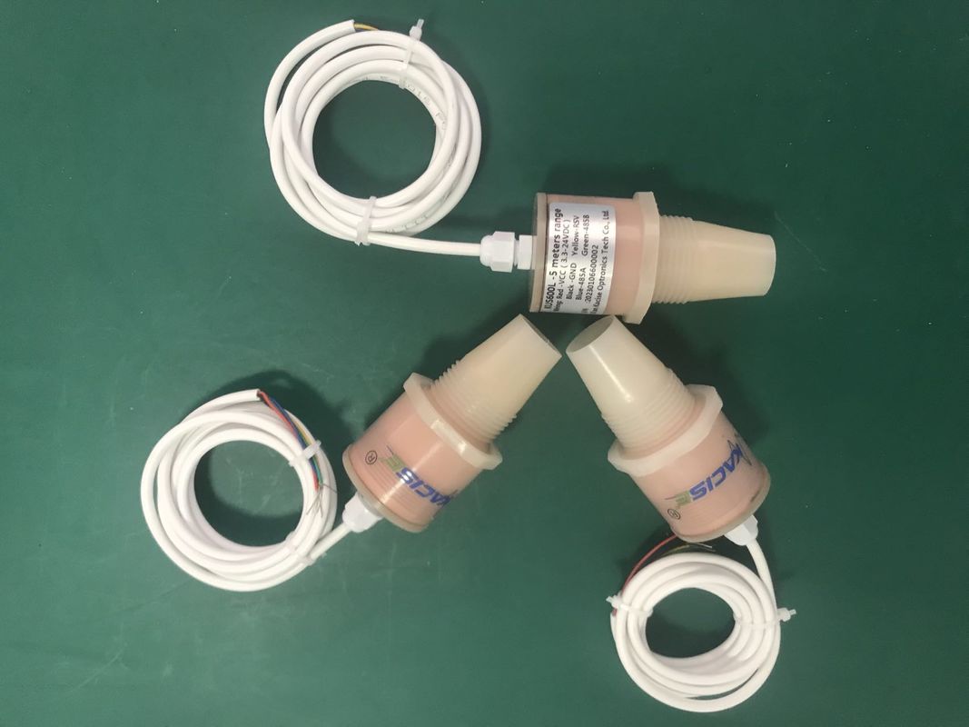6V RS485 Ultraschallpegelsensor mit 5m hoher Genauigkeit für Wasser- und Kraftstofftankmessungen