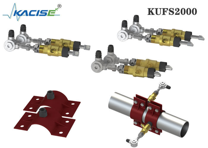KUFF2000 Ultraschalldurchflussmessgerät mit fester Einfügung mit einer Genauigkeit von ± 1% für Rohrgrößen und bidirektionale Messungen DN50-DN6000