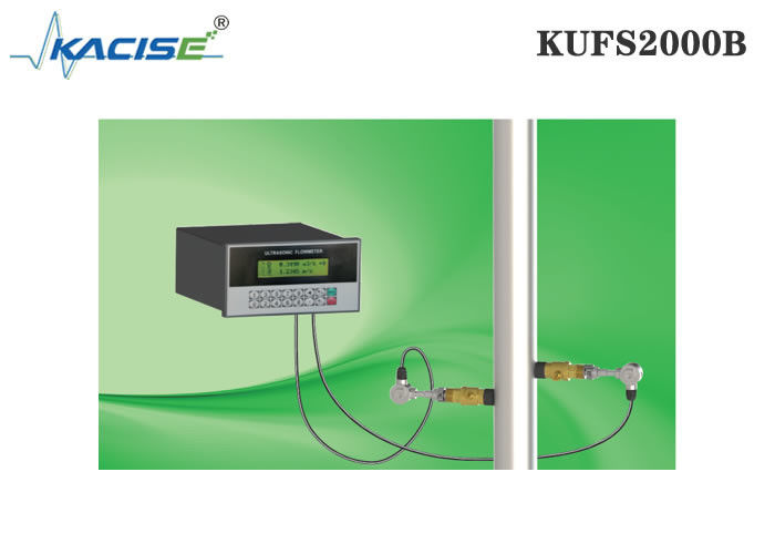 KUFS2000B Ultraschall-Durchflussmesser für Schalttafeleinbau mit ±1 % Genauigkeit für DN50-DN6000-Rohre und RS485-MODBUS-Schnittstelle