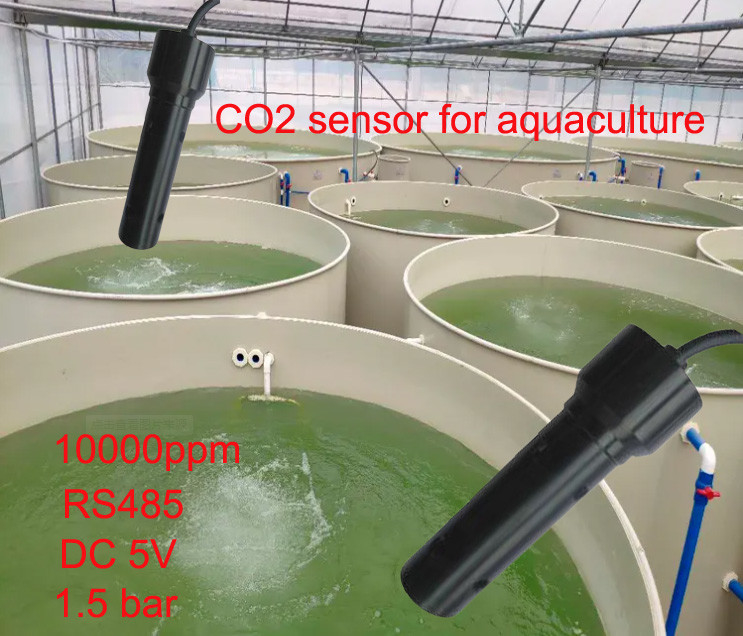4 - Wasserqualitäts-Überwachungs-Sensor der Immersions-20mA löste Kohlendioxyd CO2 Sensor auf