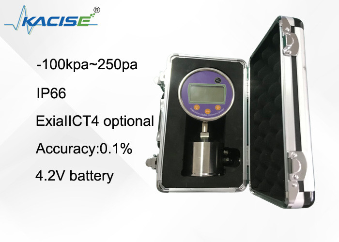 Präzisions-Druck-Sensor-Höhen-Genauigkeit 0,1% LCD Digital für Öl-Wasser