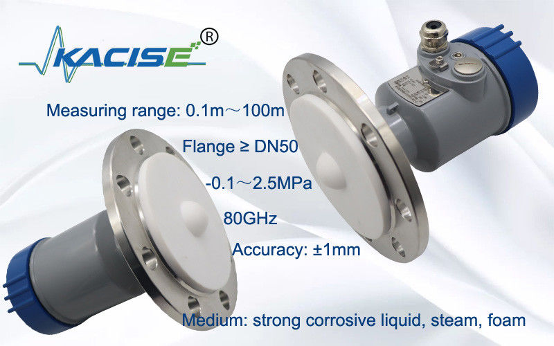 OEM 80GHz Einstellfrequenz Radar-Level-Sender mit Exia IIC T6 Ga/Exd ia IIC T6 Gb Explosionssicherheit und IP67 Schutz