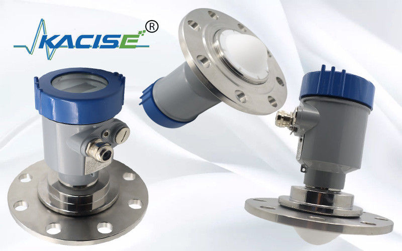 Kacise OEM 80GHz FMCW Radar Level Sensor mit 100m Reichweite und korrosionsbeständigem Design für Chemikalientank
