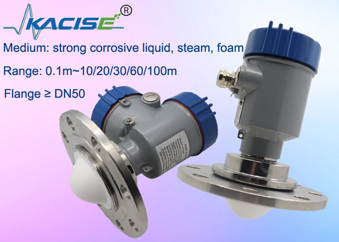 Kacise OEM Kompakter Radar-Niveau-Sensor-Sender 80G 60m Radar-Niveau-Messgerät mit IP67