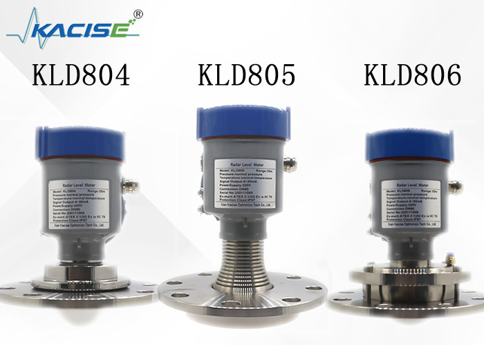 KLD800 der Reihen-80G Antennen-Größen-kleiner blinder Fleck Radar-waagerecht ausgerichteten des Messgerät-PTFE