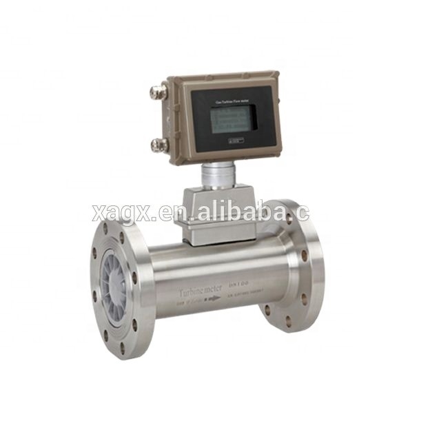 Biogas-Durchflussmesser CO2-Turbinen-Wasserstoffgas-Durchflussmesser mit explosionssicherem ExdIIBT6 oder EXiallCT4