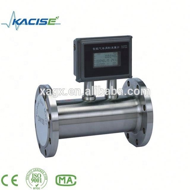 Biogas-Durchflussmesser CO2-Turbinen-Wasserstoffgas-Durchflussmesser mit explosionssicherem ExdIIBT6 oder EXiallCT4