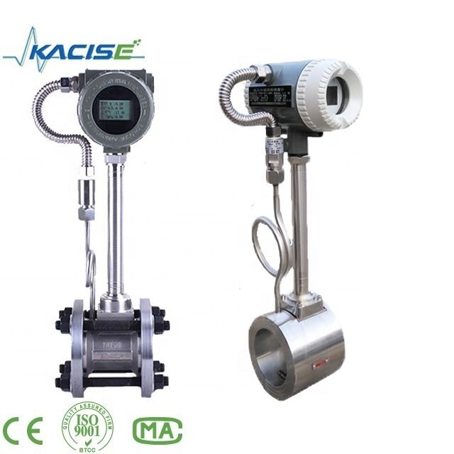 Digitale Vortex-Zielflussmesser mit Stromversorgung 24VDC und 3*1,2V-Batterie oder AC90 ~ 260V-Stromadapter