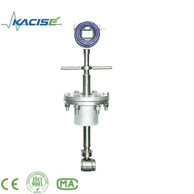 Digitale Vortex-Zielflussmesser mit Stromversorgung 24VDC und 3*1,2V-Batterie oder AC90 ~ 260V-Stromadapter