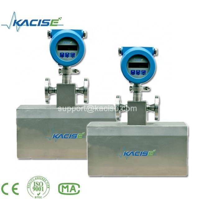 Digitales Coriolis-Massendurchflussmessgerät mit 0,2-Genauigkeit, Temperaturbereich von -50 °C ~ 200 °C und leichterem und kleineren Design