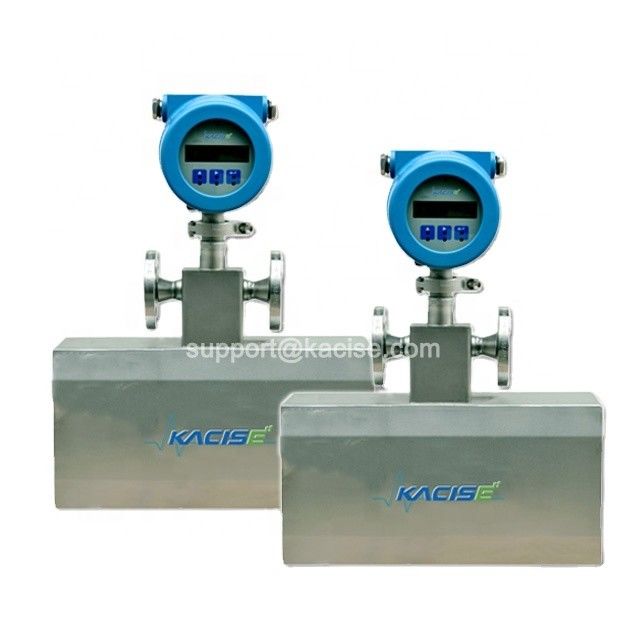Coriolis-Massendurchflussmesser für die Zellstoff- und Papierindustrie mit einer Durchflussrate von 0–150 t/h und einer Massengenauigkeitsklasse von 0,2