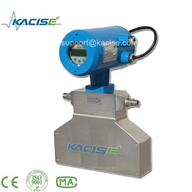 Coriolis-Massendurchflussmesser für die Zellstoff- und Papierindustrie mit einer Durchflussrate von 0–150 t/h und einer Massengenauigkeitsklasse von 0,2