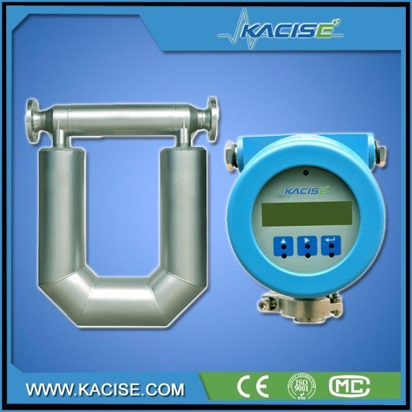 KMF100 SS316L Explosionssicherer Coriolis-Massendurchflussmesser mit ±0,15% Genauigkeit