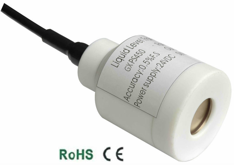 GXPS-Serien-Antikorrosiver Flüssigkeitspegelsensor mit Druckbereich 0 bis 0.5...... 50mH2O