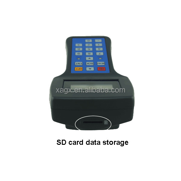 Low-Cost Handheld Ultraschall-Wasserflussmesser China mit Stromversorgung 3 * 1.2V Batterie oder AC90 ~ 260V Stromadapter