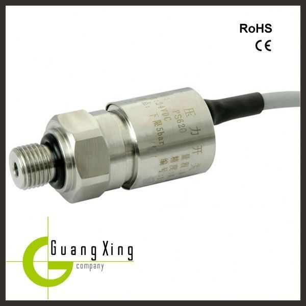 316L Edelstahl Elektronischer Wasserpumpendruckschalter Einstellbar 0,02 ~ 10MPa 16MPa Max 3 Phase