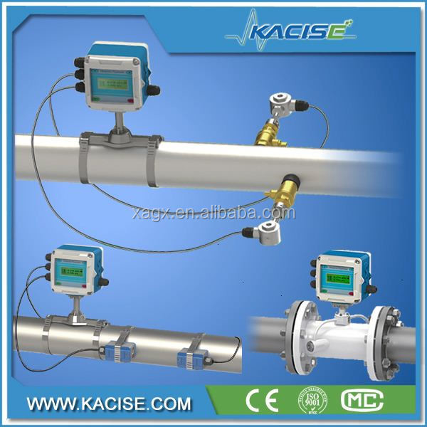 Fixed Mount Type Pipe Ultraschall-Wasserflussmesser KUFF2000-Serie Niedrigpreis