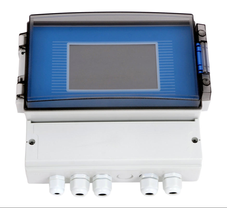 ABS Split Shell Ultraschall-Wasserdurchflussmesser für Wassertiefe Bereich 0,02-10m POM Sensor Material