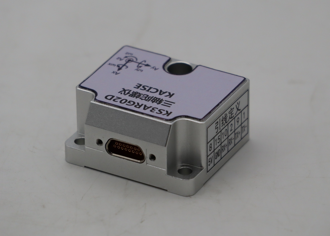 RS422 Elektronischer Gyroskopsensor mit Stoßfestigkeit von 5000(G) und ±500 ゚/S-Bereich