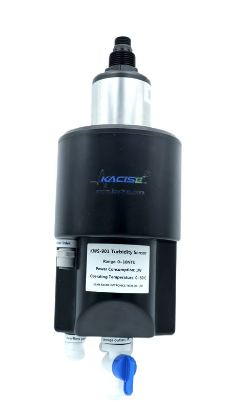 Low-Range Turbidity Sensor mit 0~10NTU-Bereich, selbstreinigender Wiper und Modbus RS485-Ausgang zur Überwachung der Wasserqualität
