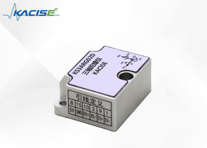 Präzisions-DC5V-MEMS-Gyroskop-Sensor mit Datenrate von 2000 Hz 6,06 g Schwingungswiderstand und Lagertemperatur von -55 ~ 85 °C