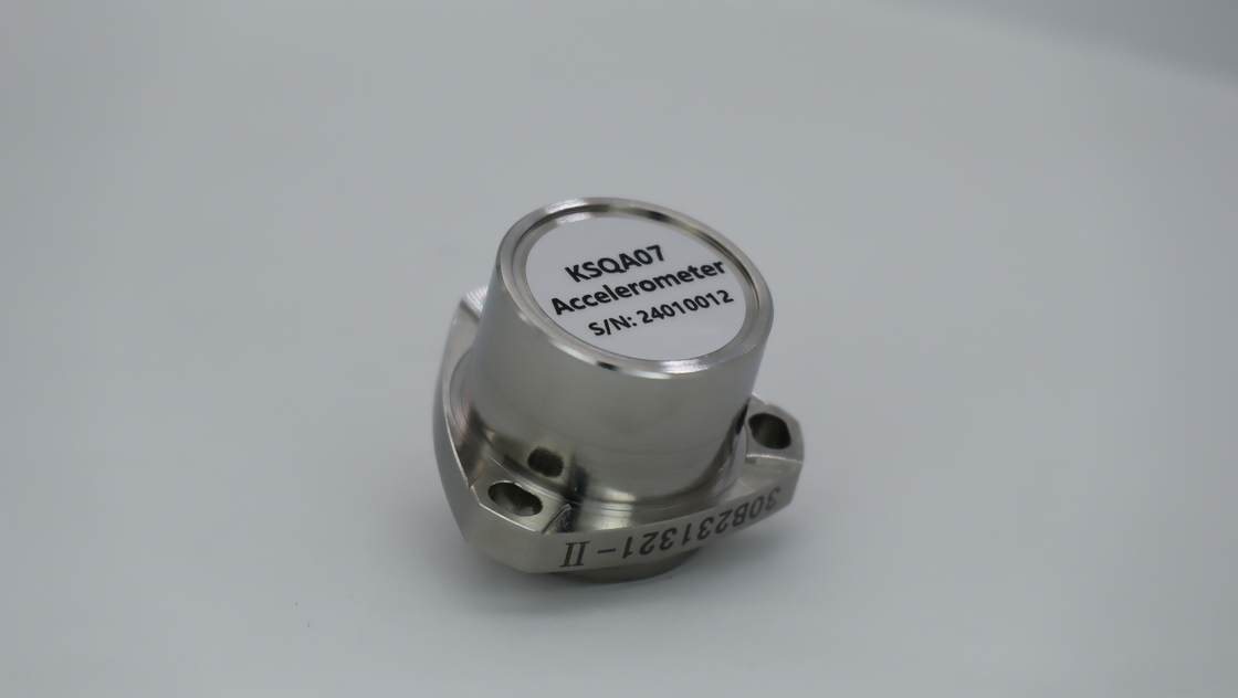 Ultraempfindlicher Quarz-Beschleunigungssensor mit 1 μg Schwellenwert und 15 g Vibrations-Peak-Sine