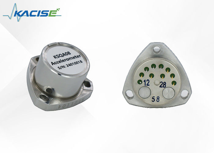 Flexibler Quarz-Beschleunigungssensor mit 1 μg Auflösung und 1,2 ~ 1,6 mA/g Skalierungsfaktor für -45 °C bis +80 °C Betriebstemperatur