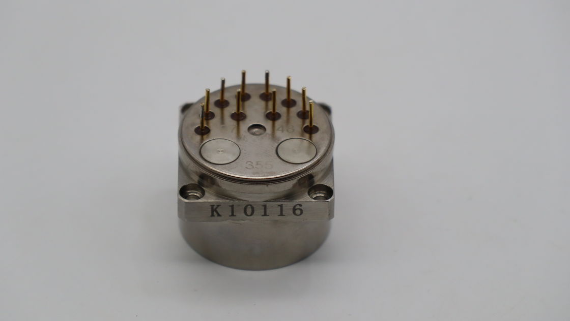 Quarzflexibles Beschleunigungsmessgerät mit Lagertemperatur -55°C+120°C Schwingungsspitze Sine 15g@20Hz ~ 2000Hz und Größe Ø25×25mm
